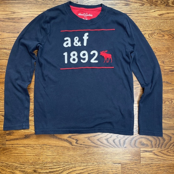 Abercrombie Kids Logo T-Shirt - Picture 1 of 12